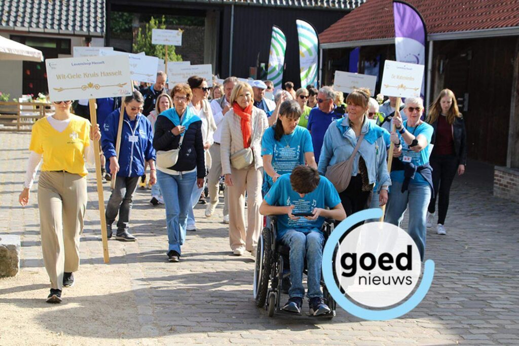 24 uur lopen en een nachtelijk schaatstoernooi: 1.300 mensen zetten beste beentje voor tijdens Levensloop Hasselt